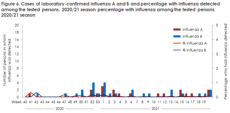 Influenza Season 2020/2021 - Report On Disease Occurrence